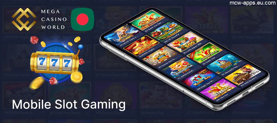 Playing MCW mobile slots on the go
