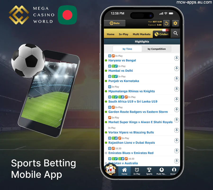 Mobile Sports Betting with the MCW App